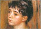 Portrait de Suzanne Valadon di Renoir