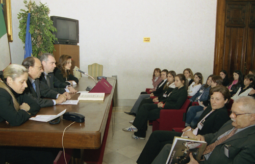 XVII giornata - classe V dell'Istituto Tecnico Commerciale, per Geometri e per Corrispondenti in lingue estere 